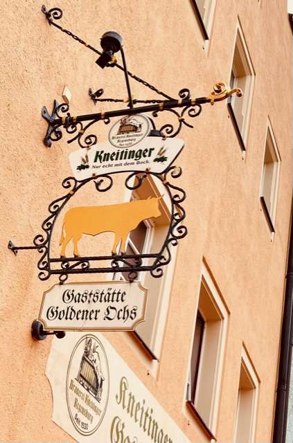 Sign on the Side of A building